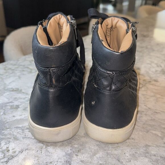 👟 Steve Madden Men’s Quilted High-Top Sneakers Sz 10 - Picture 4 of 6